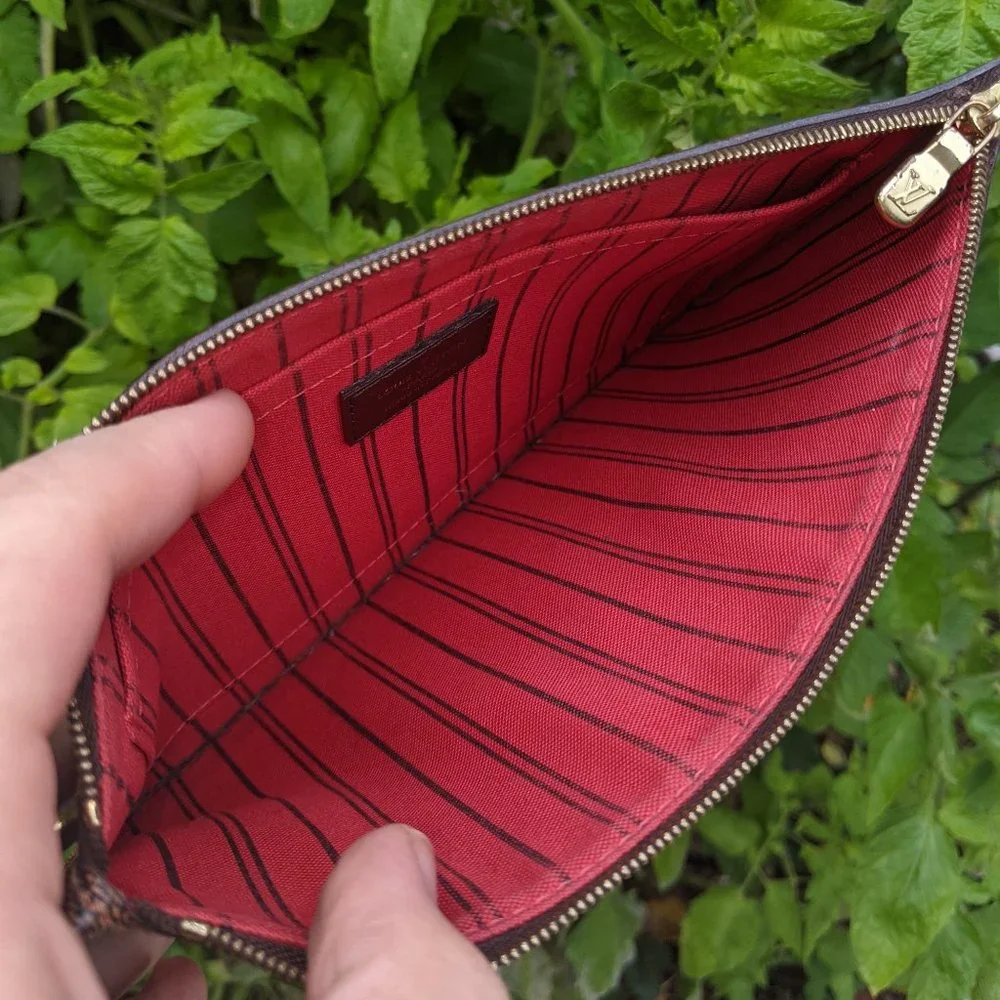 Louis Vuitton Cosmetic Pouch Bag brown Damier - Picture 11 of 13